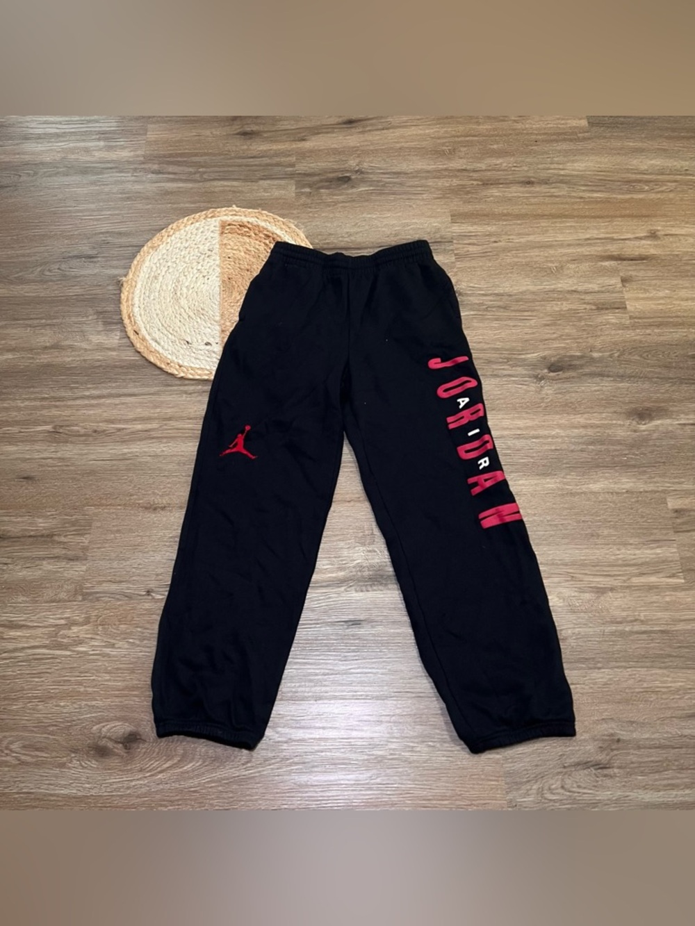 JORDAN Spell Out YOUTH Jogger Fleece Pants
